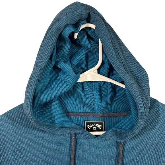 NEW Billabong Men's Size XL Thermal Pullover Waffle Knit Hoodie NWT - Picture 2 of 13